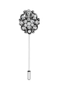 Crystal Rhinestone Shawl Pin